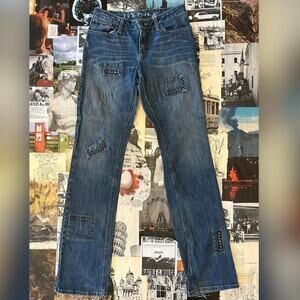Sick y2k slim denim jeans